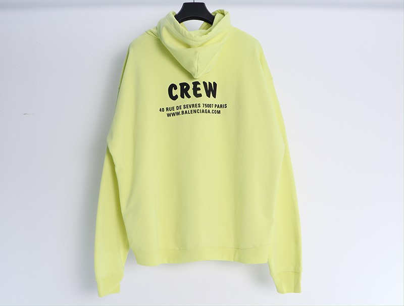 世界中で大人気♪バレンシアガ パーカー 偽物 CREW ミディアムフィットフーディー bad84810